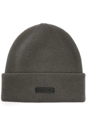 FEAR OF GOD Beanie mit Logo-Patch