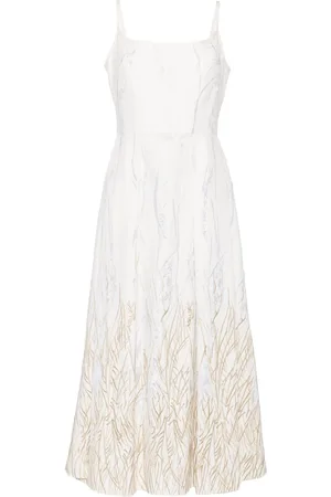 Elie saab Arboreal Midikleid