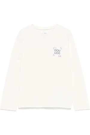 DOUUOD KIDS T-Shirt mit Logo-Patch