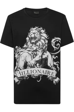 BILLIONAIRE T-Shirt mit Logo-Print