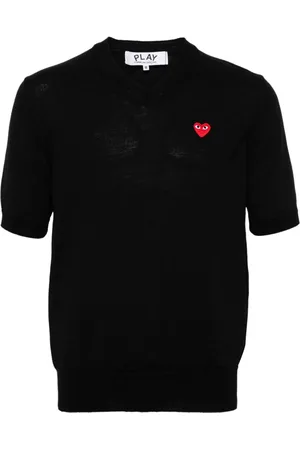 Comme des Garçons Pullover mit Herz-Patch