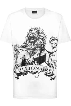 BILLIONAIRE T-Shirt mit Logo-Print