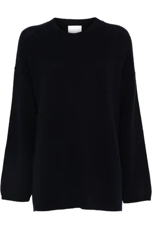 Allude Kaschmirpullover mit rundem Ausschnitt