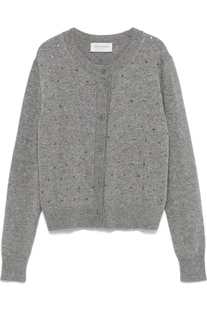 Ermanno Firenze Cardigan mit Strass