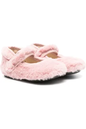 Florens Ballerinas mit Pelz