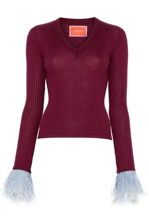 La DoubleJ Gerippter Pullover