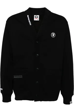 A Bathing Ape Cardigan mit Logo