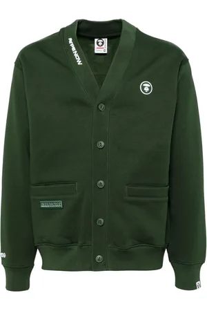 A Bathing Ape Cardigan mit Logo