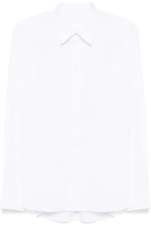 Helmut Lang Hemd mit gummiertem Logo