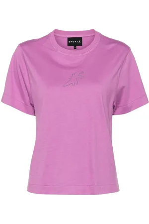 AGNÈS B. T-Shirt mit Dino-Logo