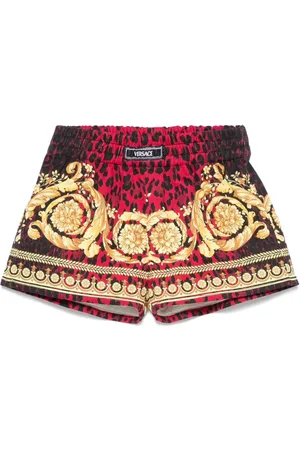 VERSACE Shorts mit Barocco-Print