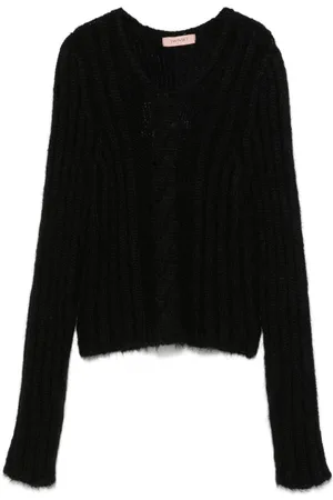 Twin-Set Gerippter Pullover