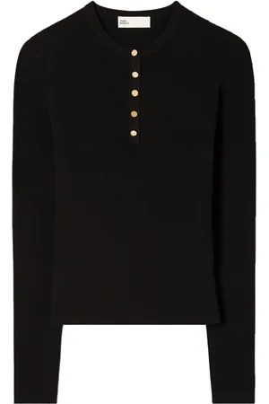 Tory Burch Fein gerippter Pullover