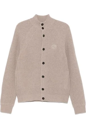 Giorgio Armani Cardigan mit Logo-Stickerei