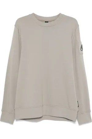 Moose Knuckles Sweatshirt mit Logo-Schild