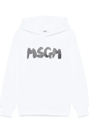 Msgm Hoodie mit Logo-Print