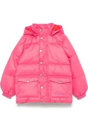 Mini Rodini Gefütterte Jacke mit Logo-Stickerei