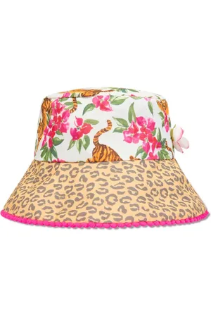 Selini Action Hut mit Blumen-Print