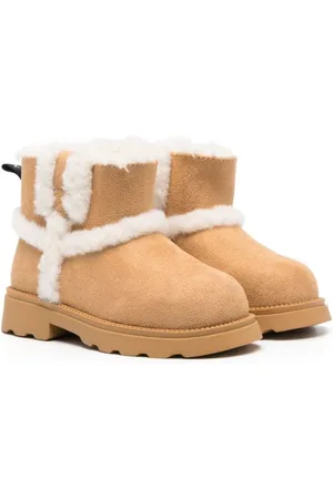 MONNALISA Wildlederstiefel mit Shearling-Stiefel