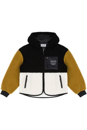 Moschino Kapuzenjacke mit Teddy-Logo