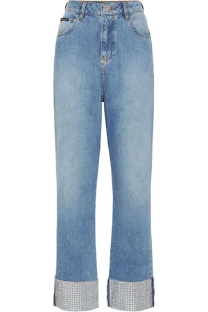 Philipp Plein Gerade Jeans mit Verzierung