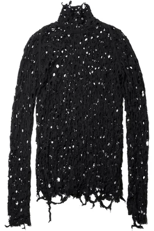 JULIUS Pullover im Destroyed-Look