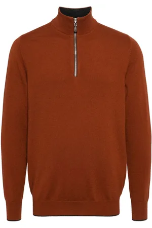 N.PEAL Carnaby Pullover mit Reißverschluss