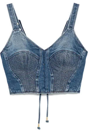 MURMUR Top aus Denim