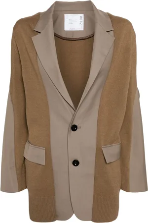 SACAI Cardigan mit Einsätzen