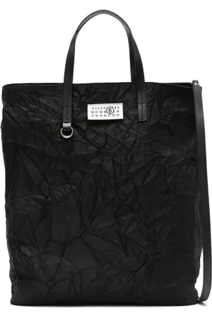 Maison Margiela Tote Bag mit Knitteroptik