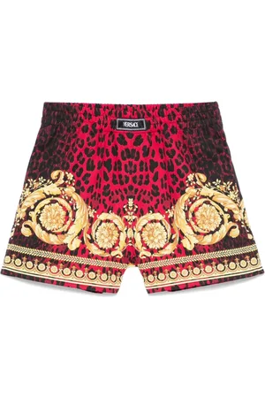 VERSACE Shorts mit Barocco-Print