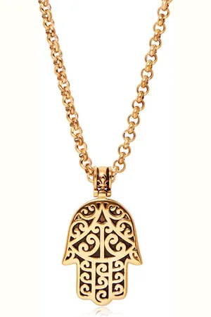 Nialaya Hamsa Hand Halskette