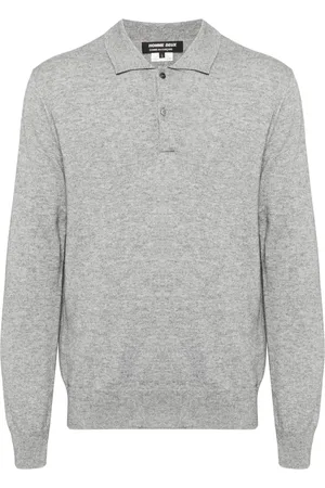 Comme des Garçons Gestricktes Poloshirt
