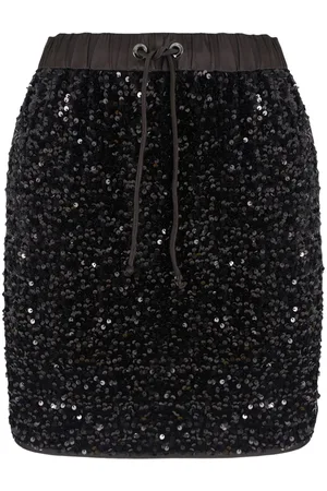 Emporio Armani Minirock mit Pailletten