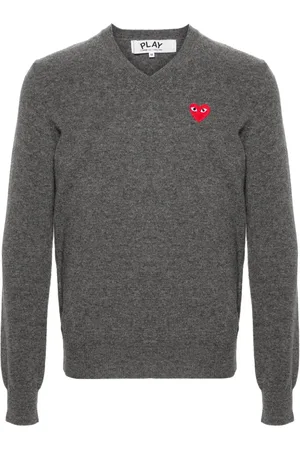 Comme des Garçons Pullover mit Herz-Patch