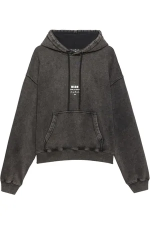 Msgm Hoodie mit Helm-Print