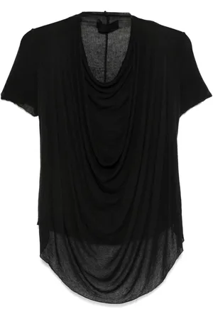 MARC LE BIHAN Drapiertes T-Shirt