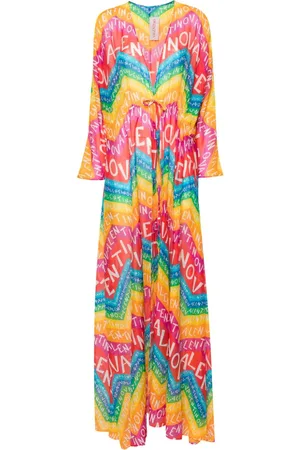VALENTINO GARAVANI Strandkleid mit Logo-Print