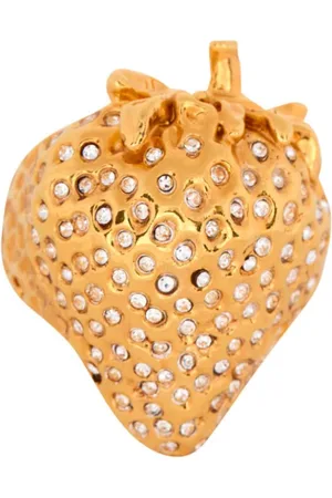 Balmain Strawberry Ring mit Strass