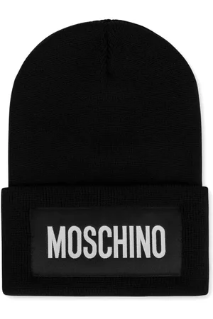 Moschino Beanie mit Logo-Patch