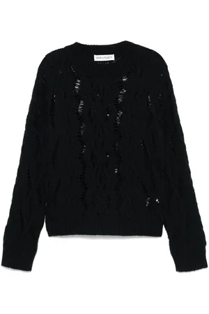 OUR LEGACY Pullover mit Zopfmuster