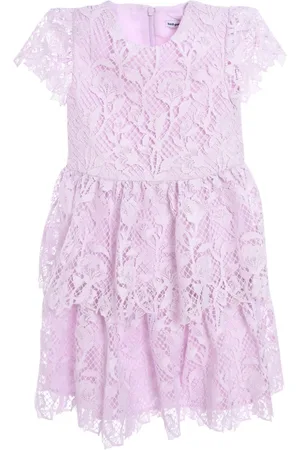 Self-Portrait Kleid mit Spitze