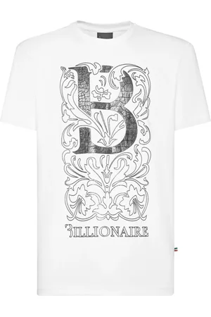 BILLIONAIRE T-Shirt mit Logo-Print