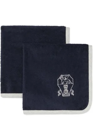Brunello Cucinelli Handtücher mit Stickerei (2er-Set)