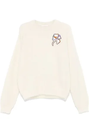 Lanvin Pullover mit Kleeblatt-Patch