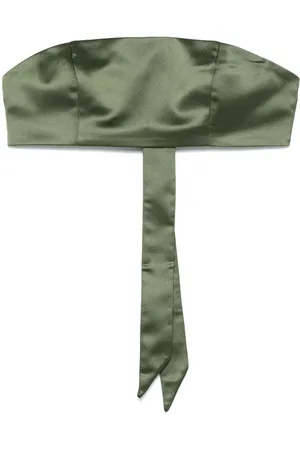 Atu Body Couture Cropped-Top aus Satin