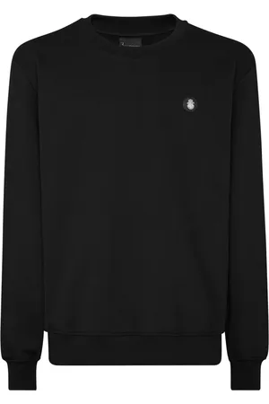 BILLIONAIRE Sweatshirt mit Logo-Schild
