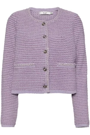 B+AB Cardigan mit Fransen
