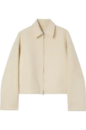 Jil Sander Jacke mit Logo-Applikation
