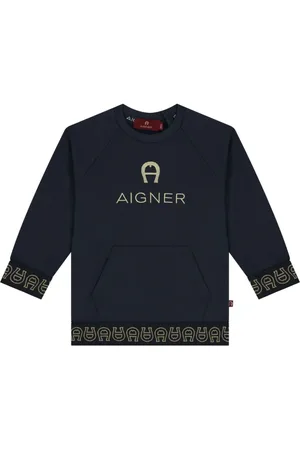 Aigner Sweatshirt mit Logo-Stickerei